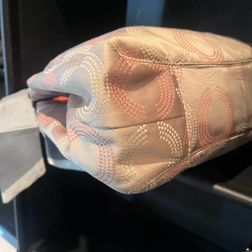 Coach Pink and Orange Women's Bag - Picture 9 of 17